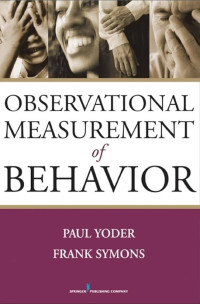 Image of Observational Measurement of Behavior
