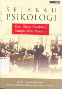 Image of Sejarah Psikologi (Dari Masa Kelahiran Sampai Masa Modern)